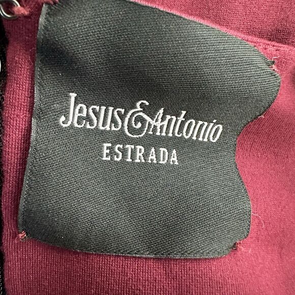 jesus & antonio estrada long high low sleeveless v-neck maxi dress - Picture 7 of 7